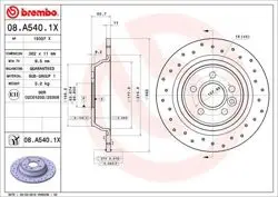 Fren Diski Arka (302mm) Xtra Line-Xtra (Ford Mondeo 07 -)