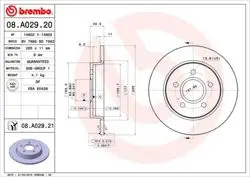 Fren Diski Arka (265mm) (Ford Focus Cmax 04 -)