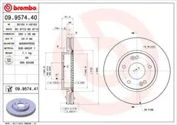 Fren Disk Ön Hava Kanallı 280-5 (Hyundai i30 Tucson Kia Cerato Ceed 07-12)