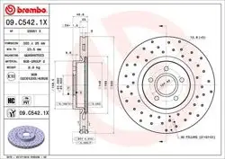 Fren Diski Ön Xtra Line-Xtra (Volvo S40-V50-C30-C70 04-13) (16 5) (31329122)