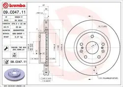 Disk Fren Ön (Suzuki Sx4 S-Cross 1.6 / 1.6 Ddıs 13-/ / Vitara 15-/ 1.6 VVTI 280 mm)
