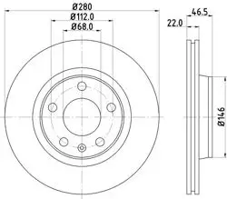 Fren Diski Audi, VW A4 (8D2, B5) , A4 (8E2, B6) , A4 (8Ec, B7) , A4 Avant (8D5, B5) , A4 Avant (8E5, B6)