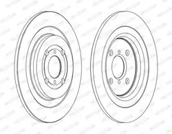 Fren Diski Arka Yaris 05-13 Fransız Düz 278mm