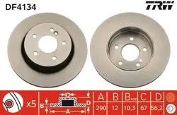 Fren Diski Arka E-Class W210 96-02 S210 97-03