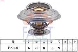 Termostat (92°) BMW M40 E36 E39