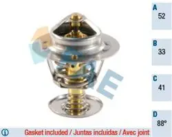 Termostat 88 °C (Contalı) Defender 90-98 Discovery 1 89-98 Discovery 2 98-04 2.5 TDI Td5