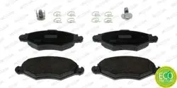 Ön Fren Balatası P206 1,4Hdı 1,1 / 1.4 / 1.6 / 1.9 98-P206 + (T3e) 1.4 / 1.6 06-Kangoo 1,9D (Çelik Segmanlı)