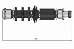Arka Fren Hortumu A4 08-15 A5 10-17 Q5 09-17