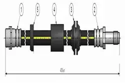 Ön Fren Hortumu Volvo C30 06-12 C70 II 06-13 S40 II 04-12V V50 04-12