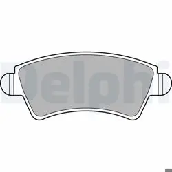 Ön Fren Balatası P206 Gtı Ew10j4 (2.0 16V) Tu5jp4 (1.6 16V) P306 Xsara 1.6 8V 1.9 (Çelik Segmanlı)