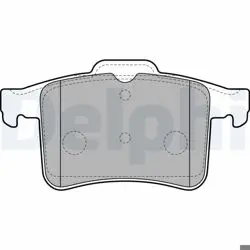 Fren Balatası Arka Jaguar Xf I (X250) Xfr-S 09-15 Xj (X351) 09 -