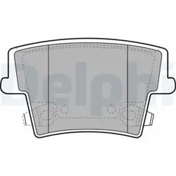 Fren Balatası Arka Chrysler 300C 04-12 Lancıa Thema 3.6 3.0D 11 -