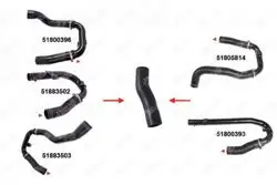 Turbo Hortumu Küçük Metal Boru Hariç Linea 1,3 Multijet 85 / 90 Hp
