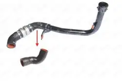 Turbo Intercoller Hortumu (Orta Küçük) Boxer III Jumper III 2,2Hdı E5 12-Ducato III 2,3 JTD 12 -