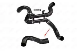 Turbo Hortum C5 II C5 III P407 Intercoll Radyatorun Altına Gelen (0382Rz)