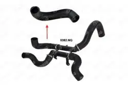 Turbo Hortum C5 III İçin Turbo Soğutucu Borusuna Gıren (407 Ve C5 II İçin Hava Dozorune Gıren) Dv6 (1.6 HDI 16V) / (0382Ry)