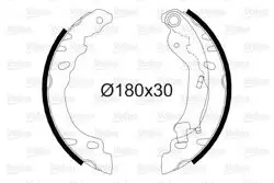 Arka Fren Balatası (Pabuç) Ford Ka Mazda II 1.2 / 1,3 08 /-Panda Fiat 500 1.2 / 1,3 JTD 07 -