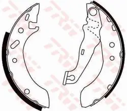 Arka Fren Balatası (Pabuç) Escort VII 95-00 1.4 / 1,8Td / 1.6 16V Fiesta IV 1,25 / 1,3 / 1.4 16V 95 -