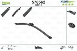 Silecek Süpürgesi Arka Muz Tip 310mm Hr31 (Hydroconnect Coklu Bağlantı) / (X1)