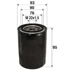 Yağ Filtresi Transit T12 T15 2.5 / 2.5 TD 91-00 Connect 1.8 TDCI 02-13 Focus 1.8 TDCI 98-04 (Atom Tip)