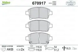 Ön Fren Balatası Corolla 1.4 Vvt I 1.6 J Vvt I 1.8 Vvt I