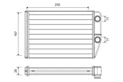 Kalorifer Radyatörü (Motor Icı) Ducato III 2,3 JTD Jumper III Boxer III 22Dt Puma 06 -