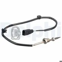 Egzoz Sıcaklık Sensörü Siyah A4 08-12 A4 Allroad 10-16 A5 Q5 09-12 Caha Cahb