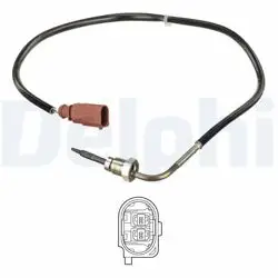 Egzoz Gaz Sıcaklık Sensörü (Dizel Partikül Filtre Öncesi-Kahverengı) Tiguan 07-18 2.0 TDI Cbaa Cbab Cbbb