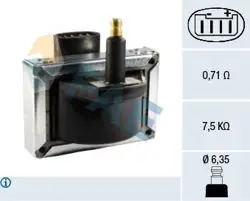 Ateşleme Bobini P106 P306 P405 Partner Berlingo Ax Zx Tu1m (1,1 8V) Tu3 2 (1.4 8V Karburatorlu) P605