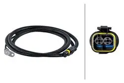ABS Sensörü Arka Sağ Man Tgx Tgs D2066 D2676 07-Tga D2066 D2866 D2876 00-2065 mm