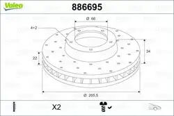 Ön Fren Disk Aynası Berlingo II P206 Partner II 1.6 1,9D 1.6 HDI Dw8 P1007 P206 P307 P207 P208 P301 C