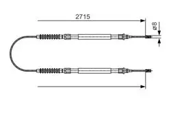 El Fren Teli Arka Boxer II Jumper II Ducato II Arka Disk Fren Boy:2712 / 2×890mm (03 06)