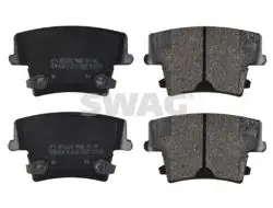 Fren Balatası Arka Chrysler 300C 04-12 Lancıa Thema 3.6 3.0D 11 -