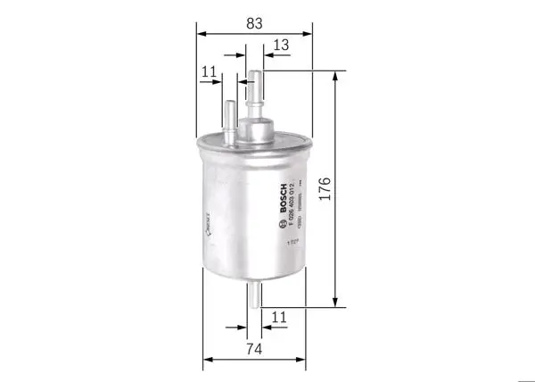 Yakıt Filtresi Audi A4 05-08 A6 05-11 A8 04-10 2.0 TFSI (Benzin)
