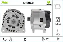 Alternatör 14V 125 A K9k Lb1w Clio II Symbol Kangoo Logan Twıngoo