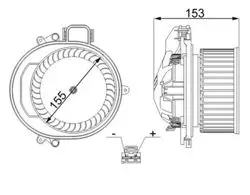 Kalorifer Motoru BMW F20 F30