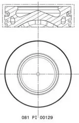 Piston Segman Std BMW N47 D16 A F20 Mini R55 R56 R57 R60 R61