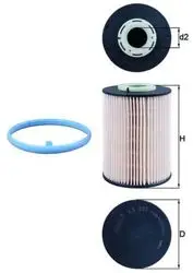 Mazot Filtresi Mondeo IV Iv 07-/ S40 S60 V50 V70 C30 C70 2.0 TDCI