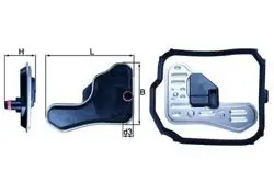 Otomatik Şanzıman Filtre P206-P207-P301- P306-P307- P308-P407-P307- C-Elysee-C4-C2-C3-C4-C5-C8-Ds3-D