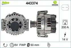 Alternatör (14V 200A) Viano W639 03-Vito W639 03-Sprinter 906 06 -