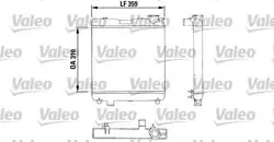 Motor Su Radyatörü Fiat Panda (100_) 800 900 650 81-04