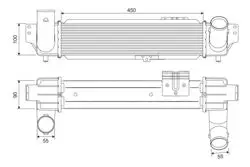 Intercooler Hyundai Starex CRDI Kia Sorento 2003-