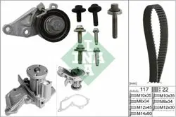 Triger Seti Su Pompalı Fiesta IV 95-02 Fiesta V 03-08 Focus Sedan 99-04 Fusion 02-12 Mazda II 03-07