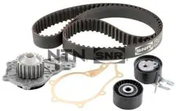 Triger Seti + Devirdaim Su Pompası P206 P207 P307 C1 C2 C3 (I II II) C3 Plurıel Xsara II Dv4td (1.4 HDI 8V Fiesta 1,4Tdcı) (144Dıs Kayış) , Mazda 2 1.4 Mzr-Cd 08-15