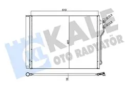 Klima Radyatörü BMW F07 F10 F11 F18 N20