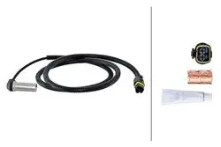 ABS Sensörü Ön Sağ L Tip Man Tgl 12.180 D0834 Tgm D0836 04-1320 mm-2 Pin