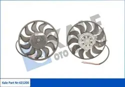 Fan Motoru Küçük Olan (200W 280mm) Audi A4 01-08 A6 02-05