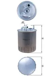 Yakıt Filtresi W168 98-04 Vaneo 414 02-05 Vito 638 99-03 Sprinter 901 902 903 904 905 00-06