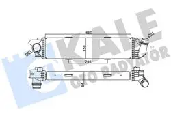 Turbo Radyatörü (Renault Traffic III 1.6 DCI 14-/ Opel Vivaro B 1.6 CDTI 14-/ Fiat Talento 1.6D 16-/ Nissan Nv300 1.6Dcı 16 -)