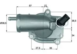 Termostat 87 C 611 210 P.Dısı